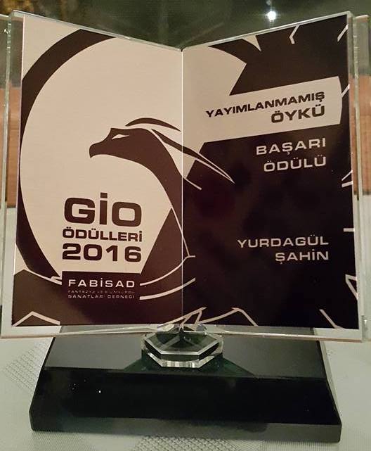 GİO Ödülleri 2016  Yayımlanmamış Öykü Başarı Ödülü